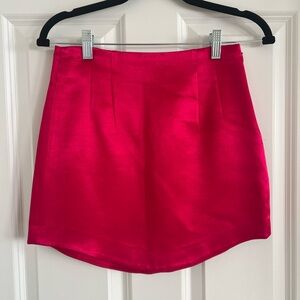 Zara Hot Pink Mini Skirt